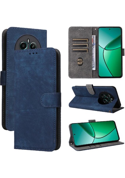 Realme 12 Artı/12 Flip Folio Cüzdan Pu Deri Rfıd Engelleme Için Kılıf (Yurt Dışından) modelleri