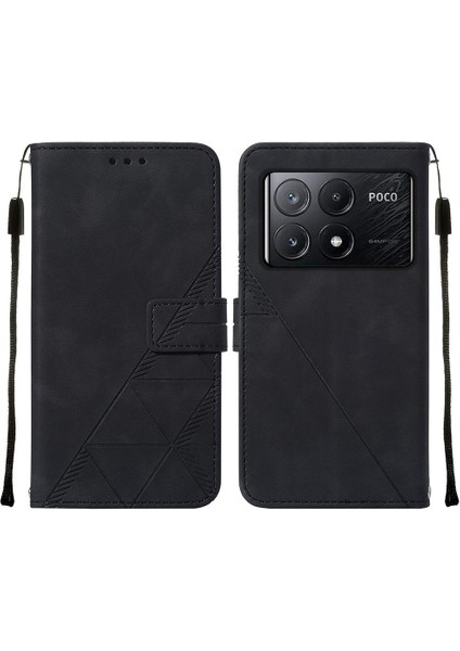 Xiaomi Poco X6 Pro 5g Flip Folio Kitap Koruyucu Cüzdan Kapak Pu (Yurt Dışından) fırsatları