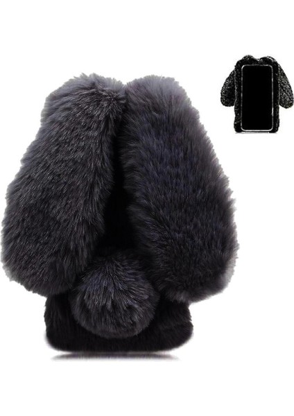 Realme 12 /realme 12 Artı Tavşan Furprotection Plushcase Sonbahar Için Kılıf (Yurt Dışından)