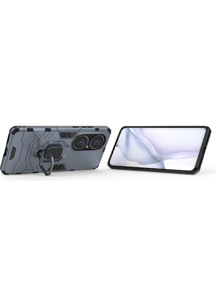 Huawei P50 Pro Askeri Damla Koruma Kickstand 360 &deg; Dönen (Yurt Dışından) fırsatları