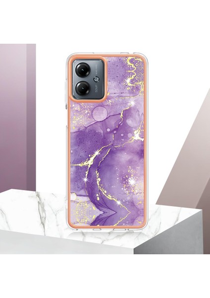 Motorola Moto G14 Ince Tpu Yumuşak Tampon Koruma Mermer Desen (Yurt Dışından) indirimleri