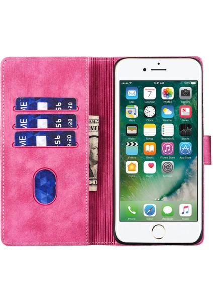 Apple iPhone 7/8/se 2020 Tutucu Kapak Kabartmalı Sevimli Kedi Kart Cebi (Yurt Dışından) fırsatları