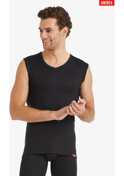 Unisex Termal Tişört 2. Seviye 9243 - Siyah