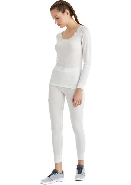 1268 BAYAN UZUN KOL LEVEL1 BEYAZ THERMAL fiyatları
