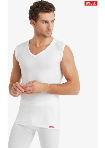 Unisex Termal Tişört 2. Seviye 9243 - Beyaz fiyatları