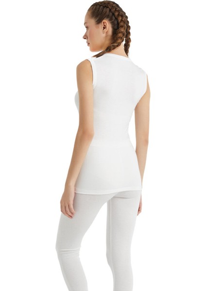 Unisex Termal Tişört 2. Seviye 9243 - Beyaz