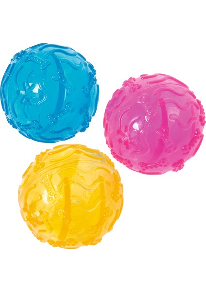 Karlıe Köpekler Için Plastik Top Çok Renkli 13