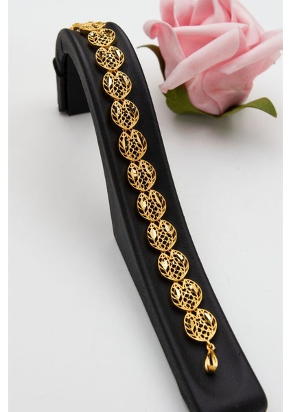 22 Ayar Altın Telkari Işlmeli Altın Bileklik B218993 fiyatları