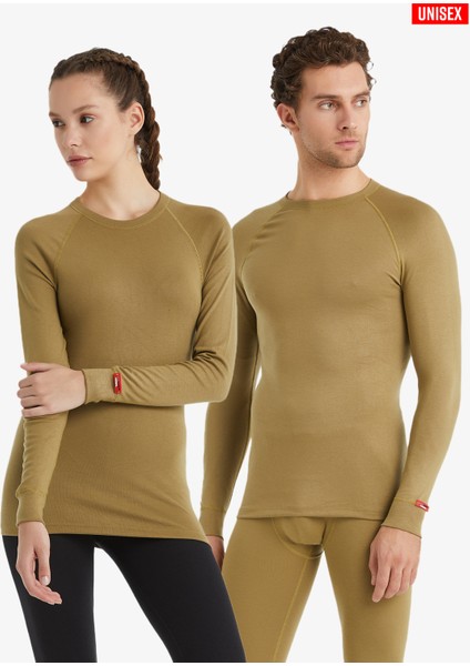 Unisex Termal Tişört 2. Seviye 9259 - Sahra Bej