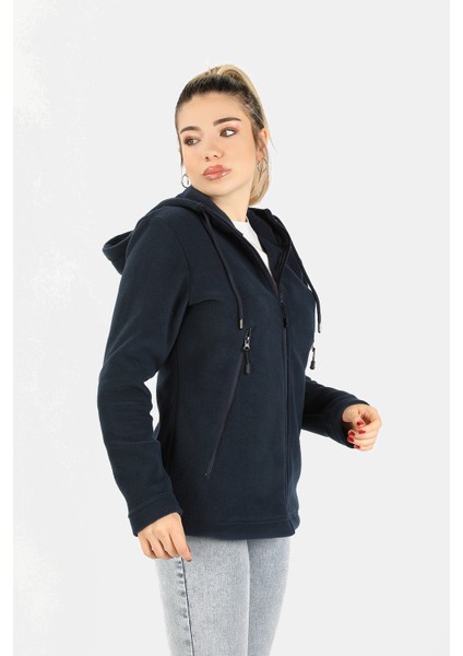 Kadın Kapüşonlu Lacivert Sweatshirt Lacivert modelleri