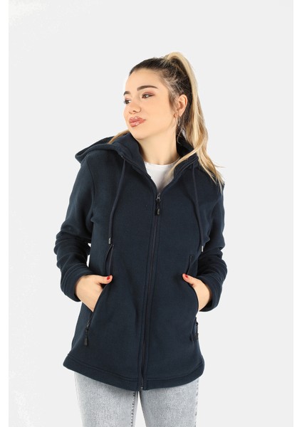 Kadın Kapüşonlu Lacivert Sweatshirt Lacivert indirimleri