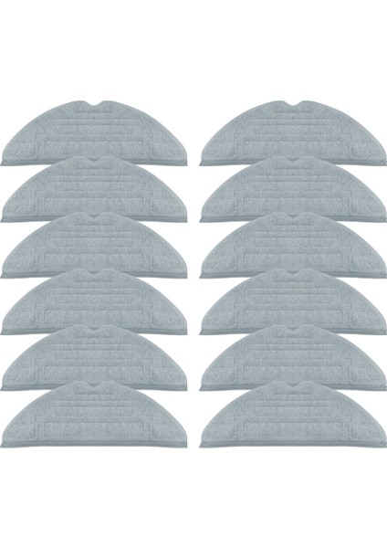 12 Adet Roborock S8 S8 Artı S8 + S8 Pro Ultra G20 Çift Titreşimli Paspas Pedi Elektrikli Süpürge Robotu Paspas Bezleri Aksesuarları (Yurt Dışından)