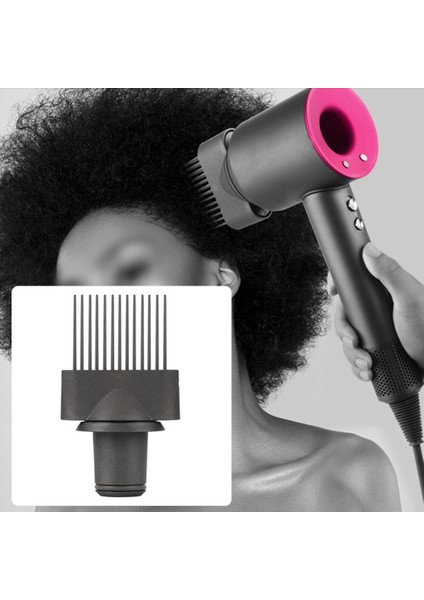 Geniş Diş Tarak + Yumuşak Meme Dyson Airwrap Saç Kurutma Makinesi HD01 HD02 HD03 HD04 HD08 Saç Kurutma Makinesi Araçları Aksesuarları Parçaları (Yurt Dışından) modelleri
