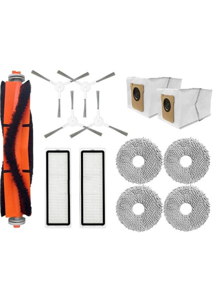 Xiaomi Mijia Omni 2 C102CN Robot Vakum Hepa Filtre Paspas Toz Torbası Yedek Parça Yedek Aksesuar (Yurt Dışından)