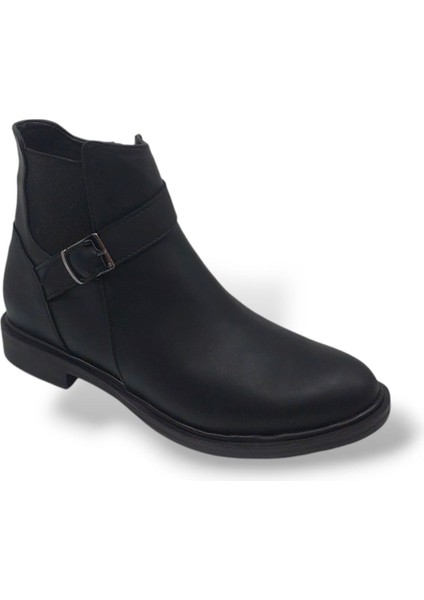 702 Kadın Siyah Fermuarlı Büyük Numara Bot 41 42 fırsatları