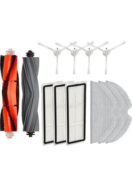 Dreame Bot Için D10S / D10S Pro Robotlu Süpürge Rulo Ana Yan Fırça Hepa Filtre Paspas Bezi Yedek Parça (Yurt Dışından)