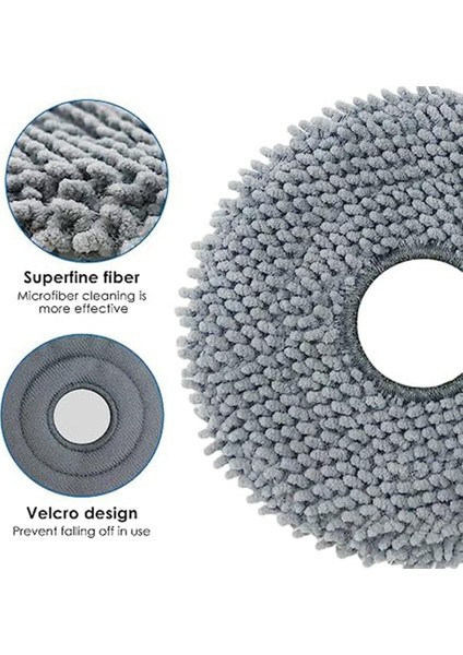 Roborock Q Revo Robot Süpürge Yedek Parça Aksesuarları Için Vakum Paspas Pedleri (Yurt Dışından) fırsatları