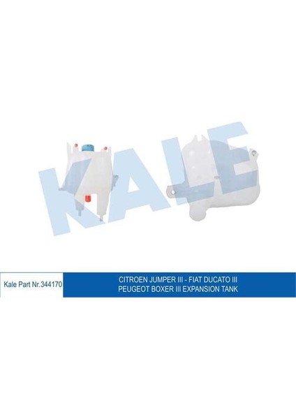 344170 Yedek Su Deposu Boxer Iıı Jumper Iıı C81 C96 C110 3.0hdı Ducato 3.0jtd 10-Müşürsuz Kapaksız 1358583080