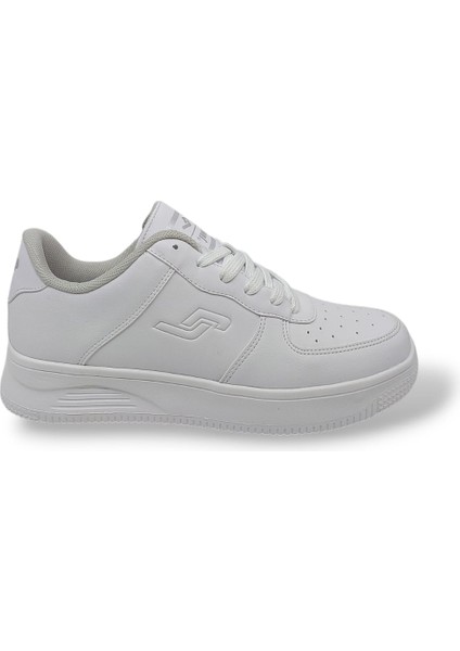 21516 Kadın Beyaz Memoy Taban Sneaker Günlük Spor Ayakkabı