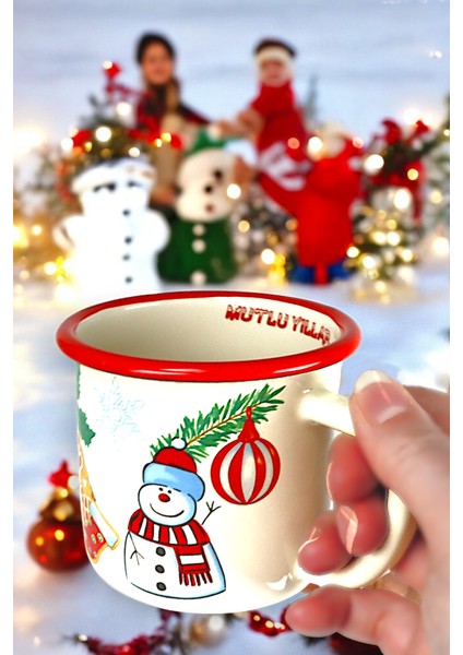 Emaye Kupa Bardak Camp Kamp Mug Fincan Kahve 380 ml