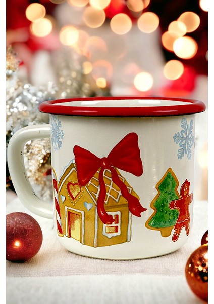 Emaye Kupa Bardak Camp Kamp Mug Fincan Kahve 380 ml