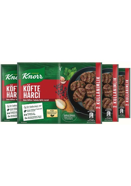 Köfte Harcı 82 gr x 4 Adet