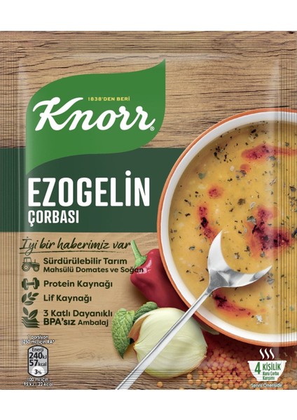 Ezo Gelin Çorbası 74 gr x 6 Adet
