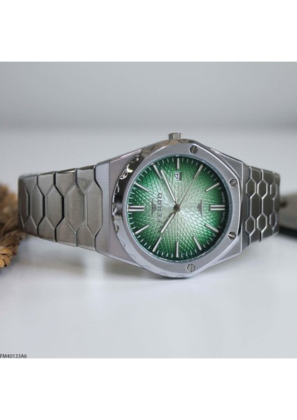 FM40133A6 Çelik Kordonlu Erkek Kol Saati