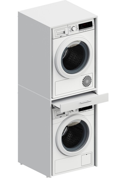 Voca Smartbo x Çamaşır ve Kurutma Makinesi Dolabı -Çekmeceli