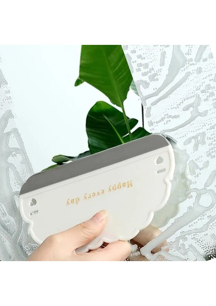 A-Beyaz Tarzı Evrensel Silikon Silecek Cam Su Kazıyıcı Aracı Banyo Ayna Temizleme Kazıyıcı Bulut Silecek (Yurt Dışından) fırsatları