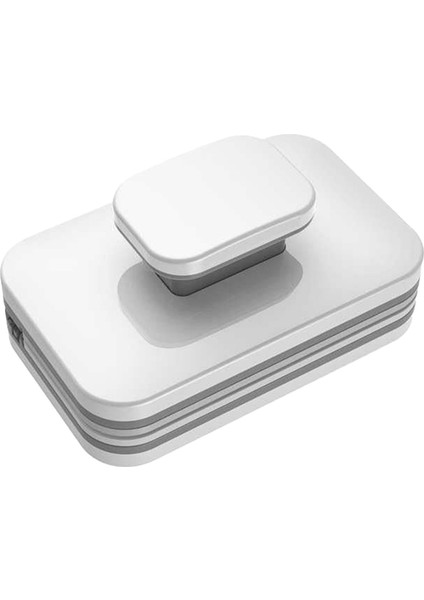 Beyaz Stil Manyetik Pencere Temizleyici Büyük Kulp Çift Taraflı Yüksek Güvenlik Plastik Pencere Temizleme Aracı 3 Cam Için (Yurt Dışından)