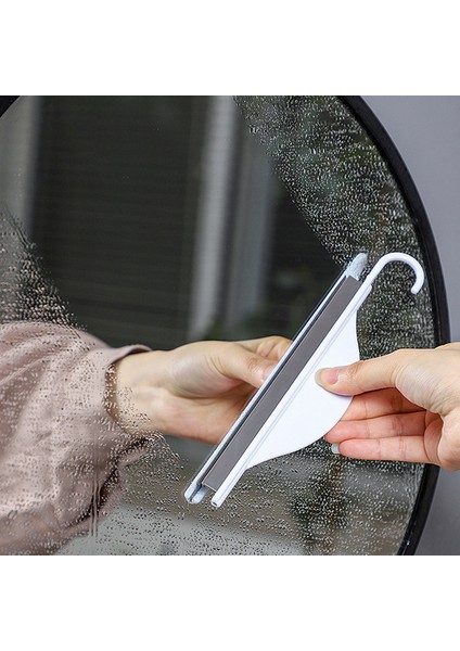 Beyaz-B Tarzı Sihirli Pencere Temizleme Kazıyıcı Bulut Şekilli Yumuşak Silikon Araba Camı Su Silecek Ayna Temizleyici Banyo Duş Squeegee Temizleme (Yurt Dışından)