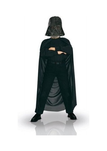 Çocuk Boy Darth Vader Maskesi ve Pelerin Seti