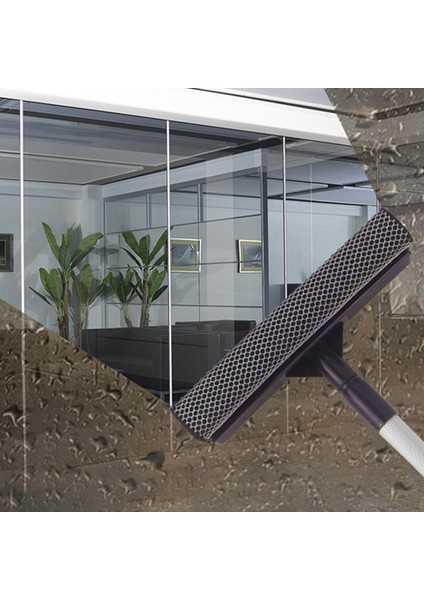 Beyaz Stil Teleskopik Cam Silecek Ayarlanabilir Pencere Temizleme Fırçası Çift Taraflı Pencere Sileceği Uzun Sap Ev Banyo Temizlik Aracı (Yurt Dışından) modelleri