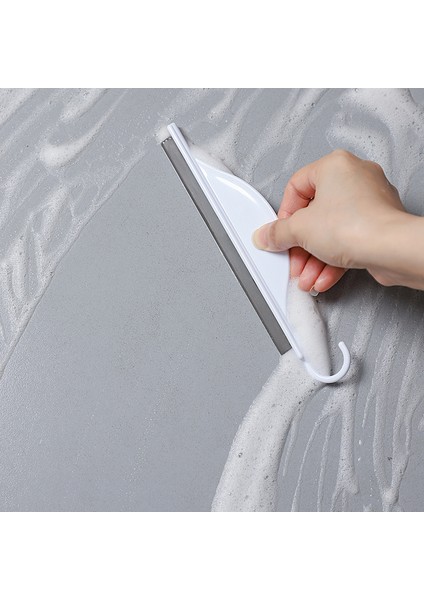 Beyaz Stil Mini Tezgah Kazıyıcı, Küçük Silecek, Banyo Cam Temizleme Aracı, Silikon Temizlik Aracı, Banyo Lavabo (Yurt Dışından) fırsatları