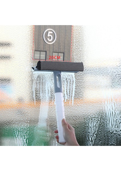 Yeşil Stil Pencere Temizleme Fırçası Banyo Aynası Cam Silme Aleti Püskürtmeli Çift Taraflı Pencere Sileceği Temizleyici Kazıyıcı (Yurt Dışından) fiyatları