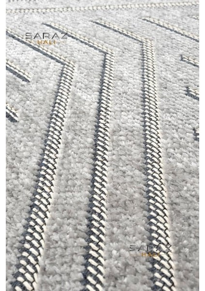 Şönil Dokuma Kayma Yapmaz Makinede Yıkanabilir Leke Tutmaz Kesme Bohem Kilim Gri fiyatları