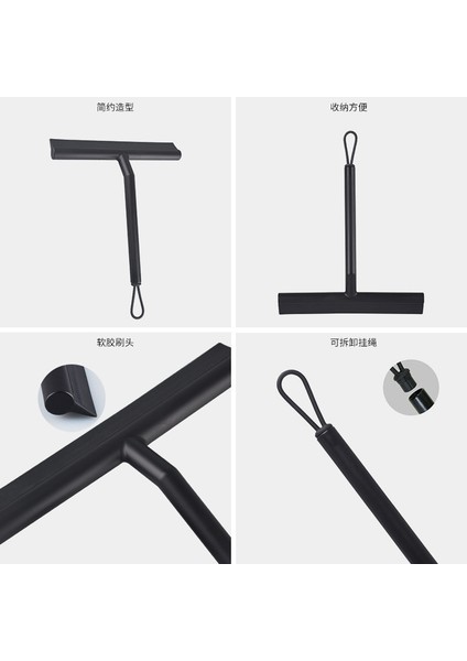 Yuvarlak Beyaz Tarz Duş Sileceği Pencere Cam Silme Silikon Kazıyıcı Temizleyici Uzun Sap Banyo Aynası Silici Cam Temizleme Aksesuarları (Yurt Dışından) modelleri