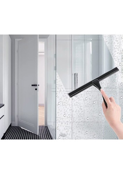 Yuvarlak Beyaz Tarz Duş Sileceği Pencere Cam Silme Silikon Kazıyıcı Temizleyici Uzun Sap Banyo Aynası Silici Cam Temizleme Aksesuarları (Yurt Dışından) indirimleri