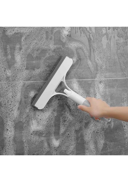 Beyaz Stil Duş Sileceği Temizleyici Cam Duş Duvar Kapıları Banyo Tuvalet Aynası Silecek Temizleme Aracı Aksesuarları Cam Silecek (Yurt Dışından) indirimleri