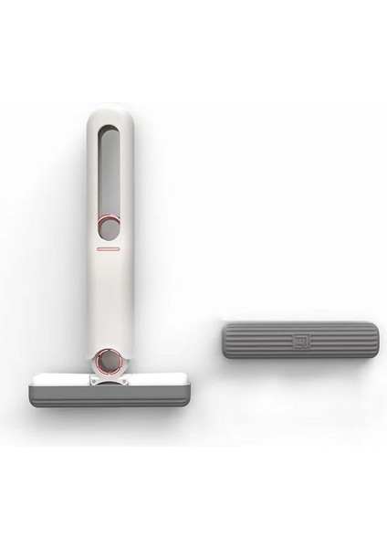 Beyaz Stil Taşınabilir Temizlik Malzemeleri Mini Sıkma Mop Ev Mutfak Banyo Araba Temizlik Fırçası Masa Temizleyici Cam Sünger Temizlik Mopu (Yurt Dışından)