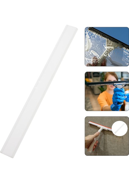 Beyaz Stil Silecek Şerit Silecek Kauçuk Pencere Yedek Siyah Bıçaklar Temizlik Aksesuarları Duş Manuel Doldurucular (Yurt Dışından)