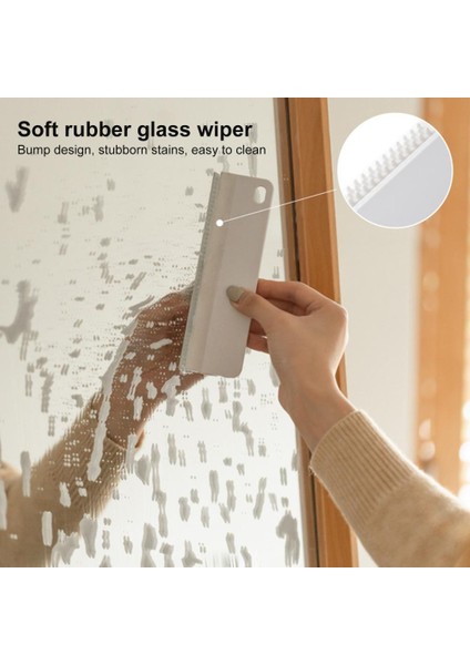 Beyaz Stil Cam Kazıyıcı Mükemmel Tek Renkli Yumuşak Fırça Araba Arka Görüş Aynası Cam Fırçası Ev Eşyası Cam Temizleyici Ayna Sileceği (Yurt Dışından) modelleri