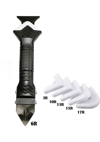 Yeşil Stil 3 In1 Silikon Fuga Araçları Cam Yapıştırıcı Açı Kazıyıcı Plakası Paslanmaz Çelik Başlık Mastik Mühür Cam Kazıyıcı Aracı Ev Temizliği (Yurt Dışından) modelleri