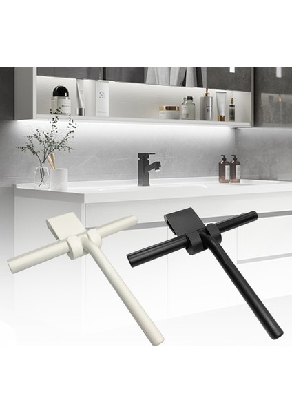 Siyah Stil Cam Silecek Ev Banyo Silikon Silecek Pencere Temizleme Aracı Banyo Pencere Sileceği Yumuşak Silikon Şerit Kanca Emniyet (Yurt Dışından) fırsatları