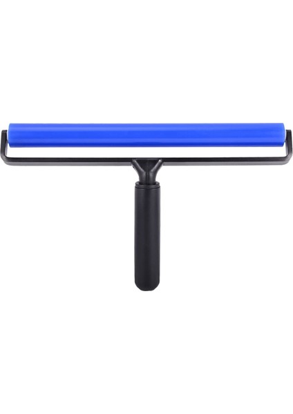 Mavi Stil 12 Inç Geniş Yapıştırıcı Silikon Yumuşak Kauçuk Yapıştırma Rulosu Süpürme Tekerleği Anti-Statik Yapışkan Susturucu Otomotiv (Yurt Dışından)