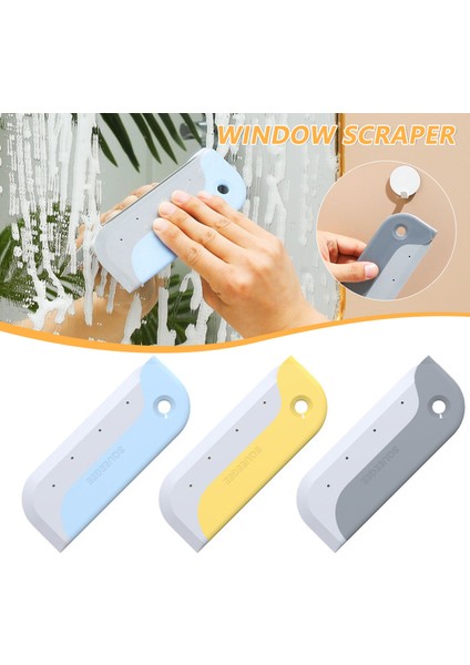 Yeşil Stil Mini Squeegee Kazıyıcı Temizleme Aracı Cam Dostu Kauçuk Kazıyıcı Asılı Saklama Araba Camı Mutfak Tezgahı Için (Yurt Dışından) indirimleri