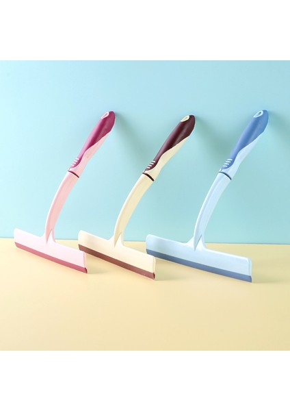 Mavi Stil Uzun Saplı Çok Fonksiyonlu Cam Kazıyıcı Plastik Temizlik Sileceği Ev Anti-Kayma Silecek Masa Üstü Temizlik Aracı (Yurt Dışından) fırsatları