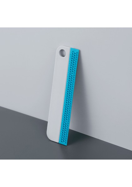 Mavi Stil Yumuşak Silikon Cam Silme Silecek Pencereler Temizleme Fırçası Mutfak Banyo Cam Temizleme Aracı Araba Aynası Temizleyici Silecek (Yurt Dışından)