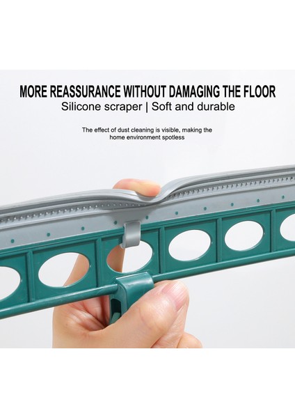 Yeşil Stil Sihirli Süpürge Fırçası Silikon Mop Ev Zemin Temizleme Silecek Silecek Kürçe Toz Süpürge Ev Temizlik Araçları (Yurt Dışından) modelleri